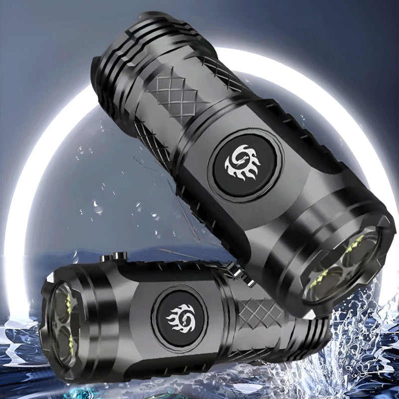 Compact 3 LED Mini Pocket Flashlight