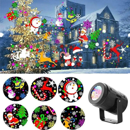 Colorful Outdoor Christmas LED Projector Light Display