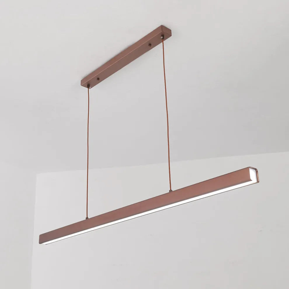 Sleek Pendant Light Fixtures Simple Style