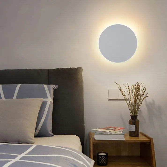 Circular Contemporary Wall Light