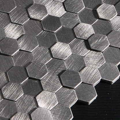 Easy Stick Hexagon Mosaic Wall Tiles Waterproof