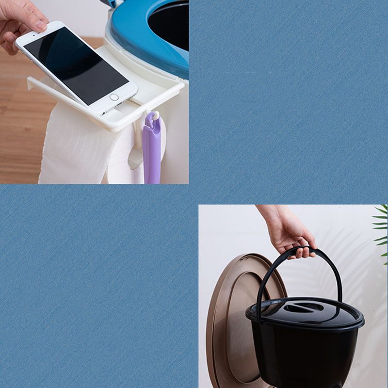 Modern Plastic Floor Toilet Bowl with Seat