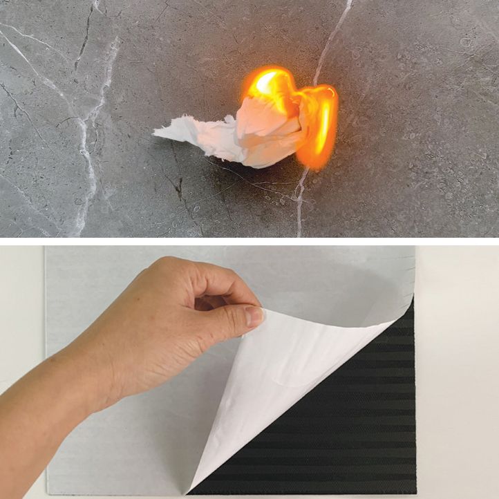 Easy Install Marble Effect Vinyl Flooring Tiles