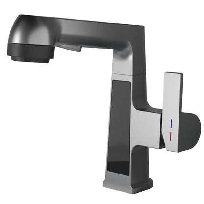 Stylish Kitchen Sink Faucet Pull Down Brass Bathroom Faucet