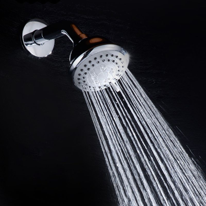 Silver Stainless Steel Round Shower Head