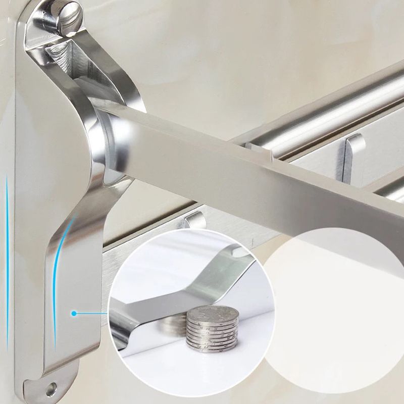 Stylish 5-Piece Bathroom Set with Shelf and Towel Bar