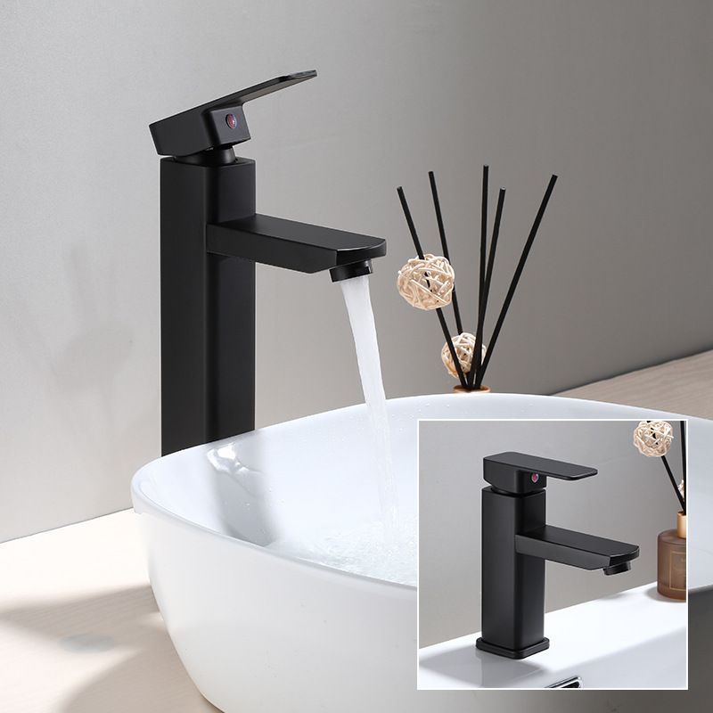 Commercial Stainless Steel Bathroom Faucet with Long Hose