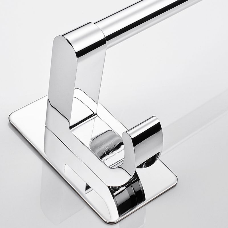 Sleek Chrome Bathroom Shelf Stainless Steel Accessory Set