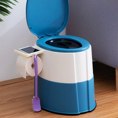 Modern Plastic Floor Toilet Bowl with Seat
