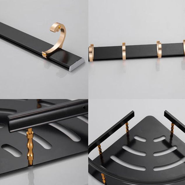 Modern Black Bathroom Set Accessories