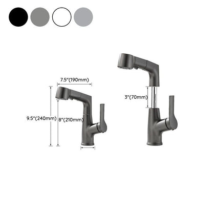 Stylish Kitchen Sink Faucet Pull Down Brass Bathroom Faucet