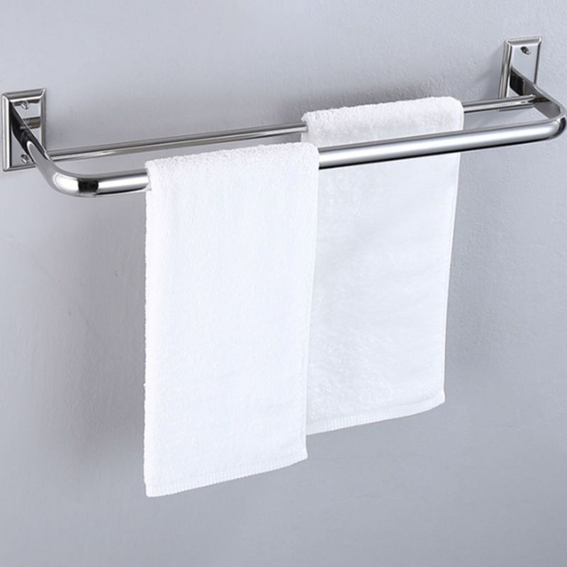 Modern Silver Bath Accessories Set or Individual Pieces