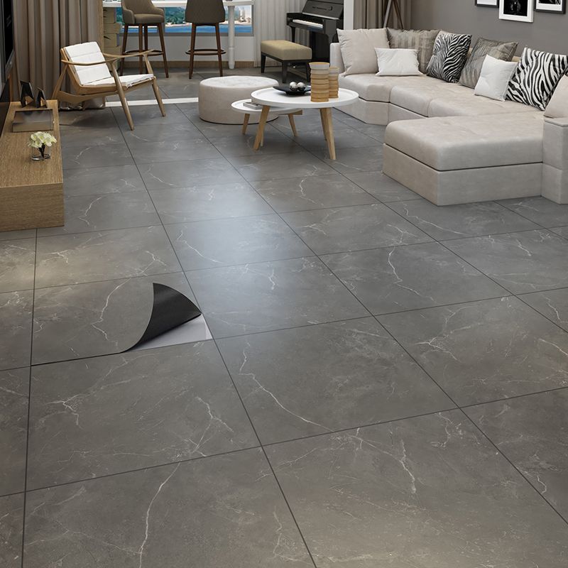 Easy Install Marble Effect Vinyl Flooring Tiles - Yeezlab