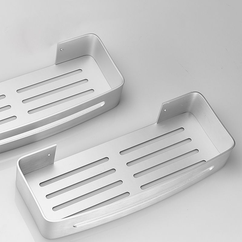 Stylish 1/2/3 Piece Stainless Steel Bathroom Shelf Set