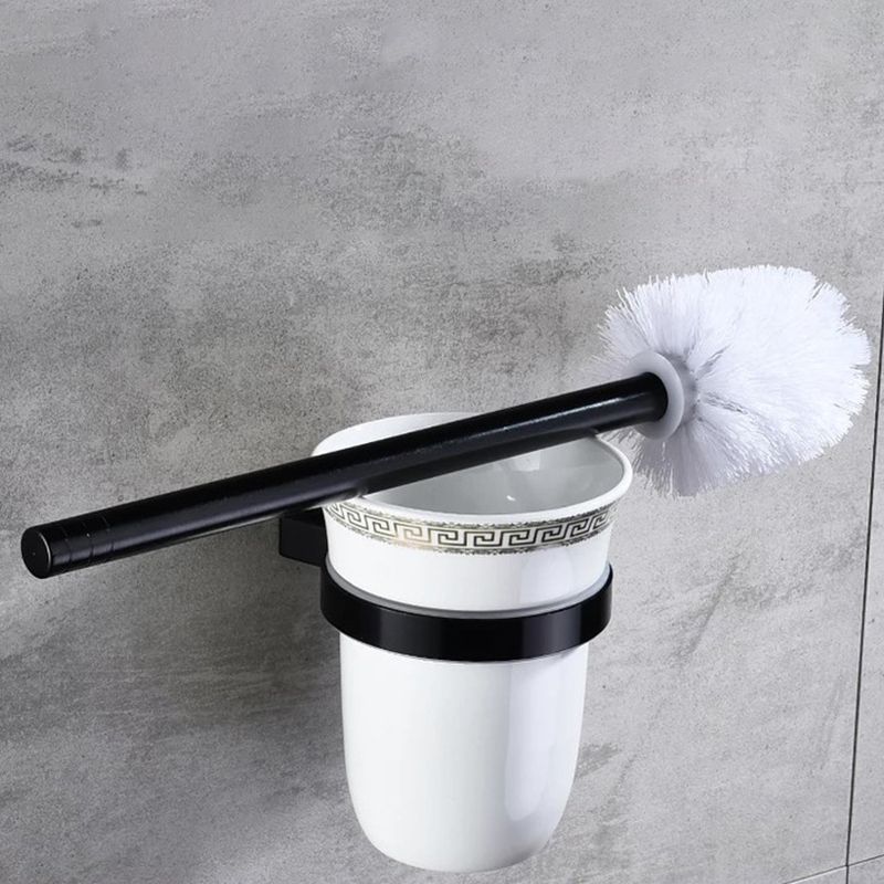 Stylish 5-Piece Bathroom Set with Shelf and Towel Bar