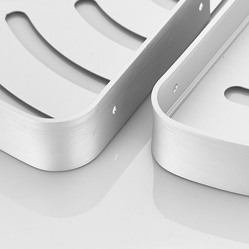 Stylish 1/2/3 Piece Stainless Steel Bathroom Shelf Set