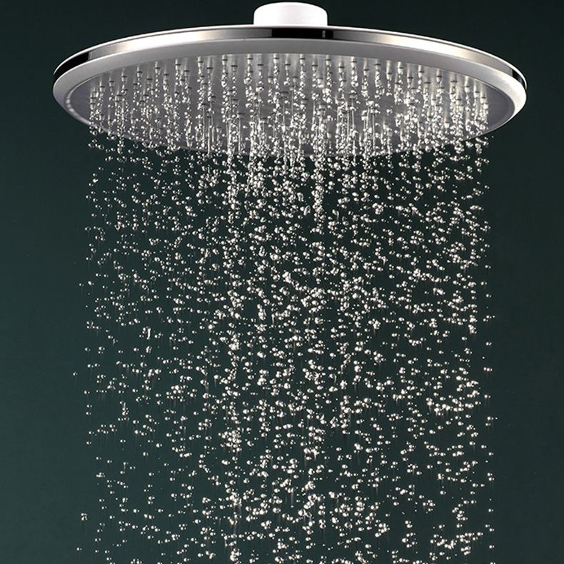 Luxurious Chrome Round Shower Head Set for Bathroom