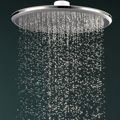Luxurious Chrome Round Shower Head Set for Bathroom