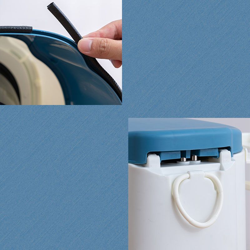 Modern Plastic Floor Toilet Bowl with Seat