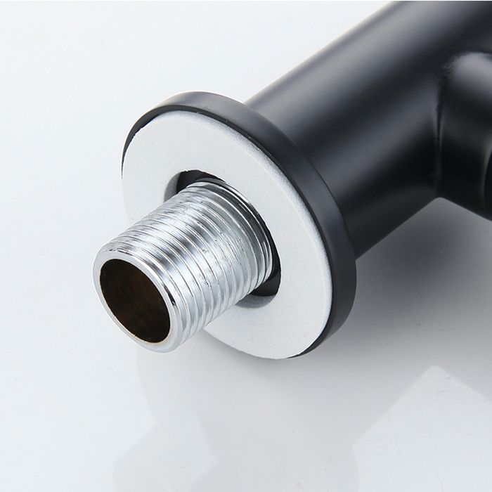 Modern Wall Mount Bathroom Faucet Cross Handle