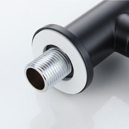 Modern Wall Mount Bathroom Faucet Cross Handle