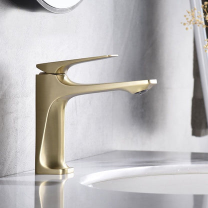 Modern Bathroom Sink Faucet with Sleek Design