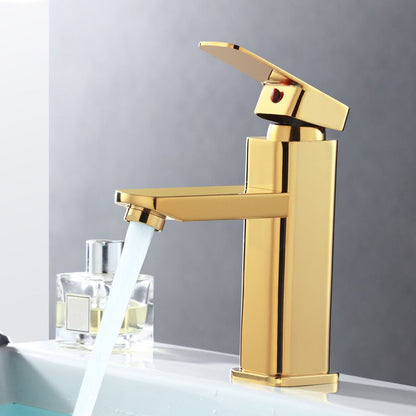 Stylish Single Handle Bathroom Sink Faucet
