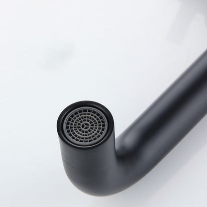Modern Wall Mount Bathroom Faucet Cross Handle