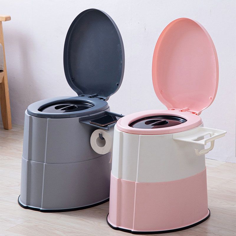 Modern Plastic Floor Toilet Bowl with Seat