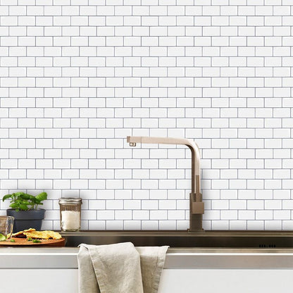 Easy Stick PVC Wall Tiles for Bathroom and Kitchen