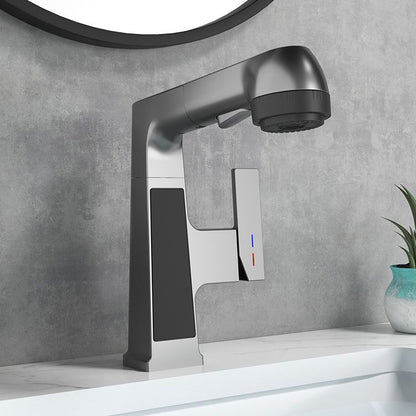 Stylish Kitchen Sink Faucet Pull Down Brass Bathroom Faucet