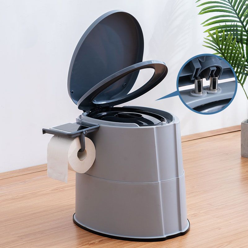 Modern Plastic Floor Toilet Bowl with Seat