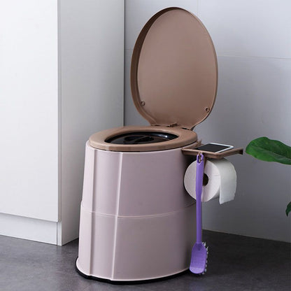 Modern Plastic Floor Toilet Bowl with Seat