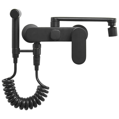 Modern Chrome Bathtub Faucet Handle