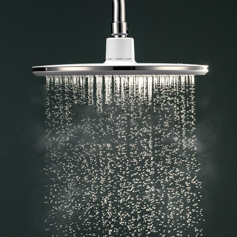 Luxurious Chrome Round Shower Head Set for Bathroom
