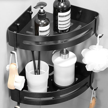 Stylish 1/2/3 Piece Stainless Steel Bathroom Shelf Set