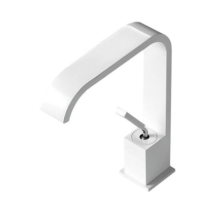 Luxury Widespread Bathroom Sink Faucet with Waterfall Spout
