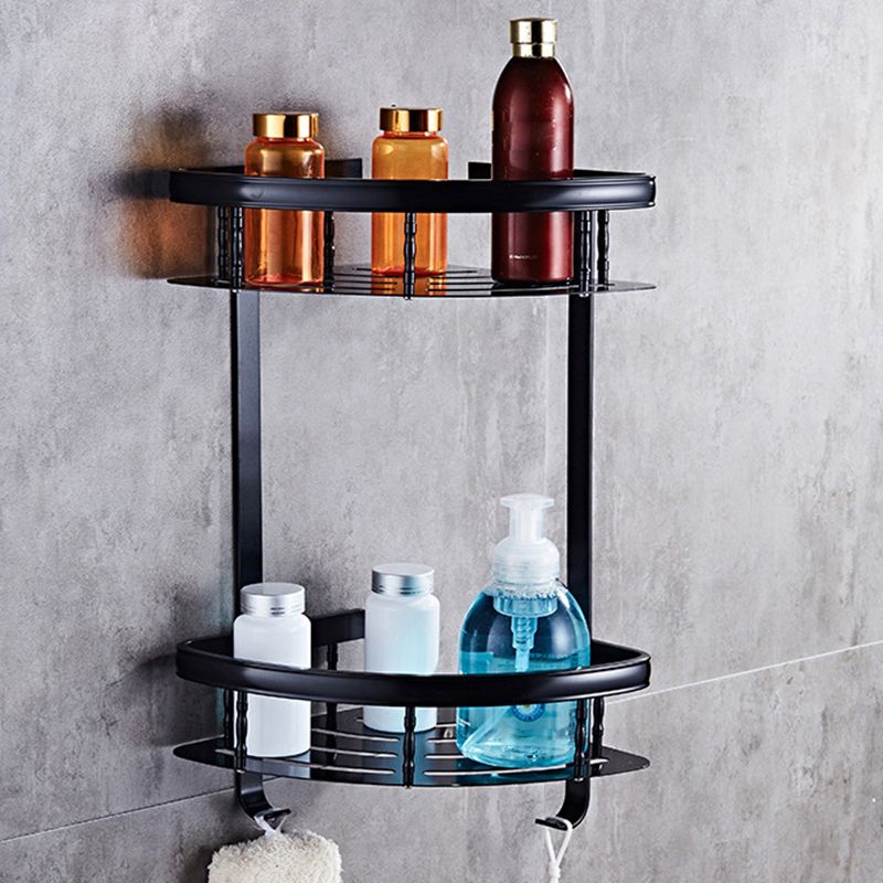 Stylish 5-Piece Bathroom Set with Shelf and Towel Bar