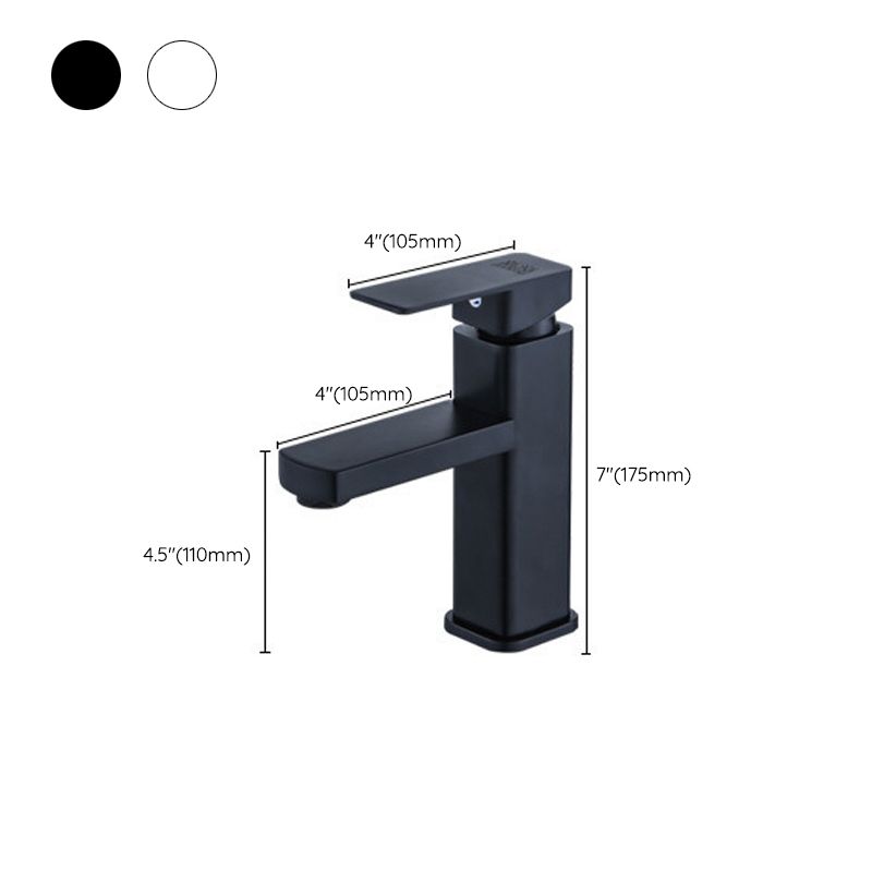 Commercial Stainless Steel Bathroom Faucet with Long Hose