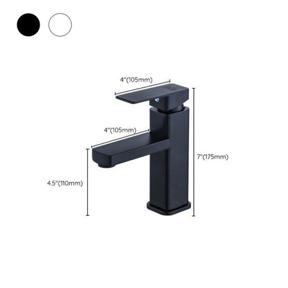 Commercial Stainless Steel Bathroom Faucet with Long Hose