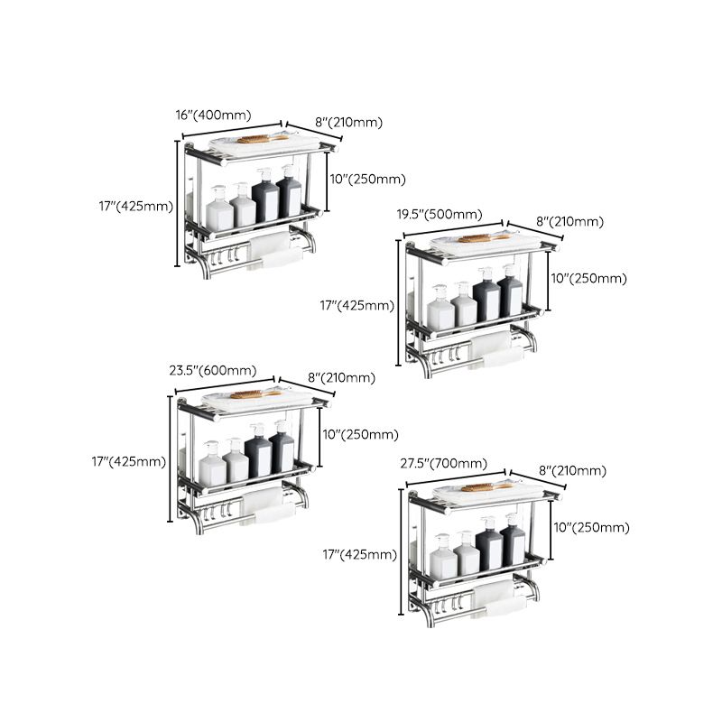 Luxury Chrome Bathroom Accessory Set