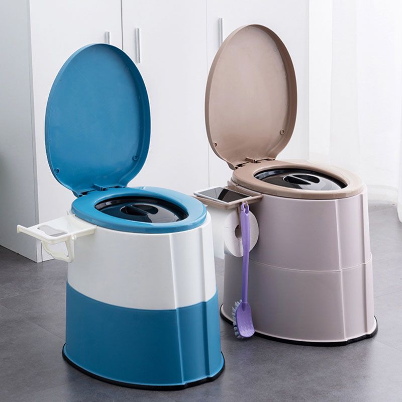 Modern Plastic Floor Toilet Bowl with Seat