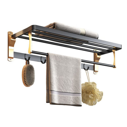 Luxury Black Brass Bathroom Accessories Set
