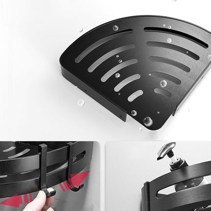 Stylish 1/2/3 Piece Stainless Steel Bathroom Shelf Set