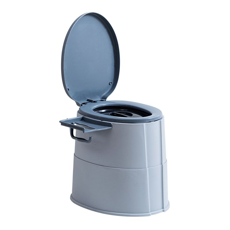 Modern Plastic Floor Toilet Bowl with Seat
