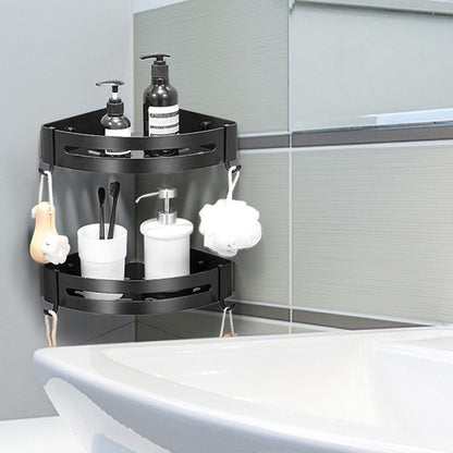 Stylish 1/2/3 Piece Stainless Steel Bathroom Shelf Set