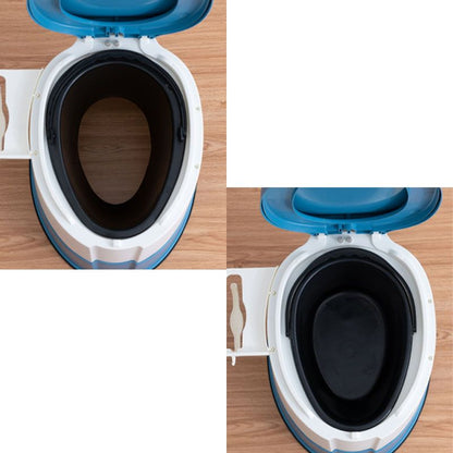 Modern Plastic Floor Toilet Bowl with Seat
