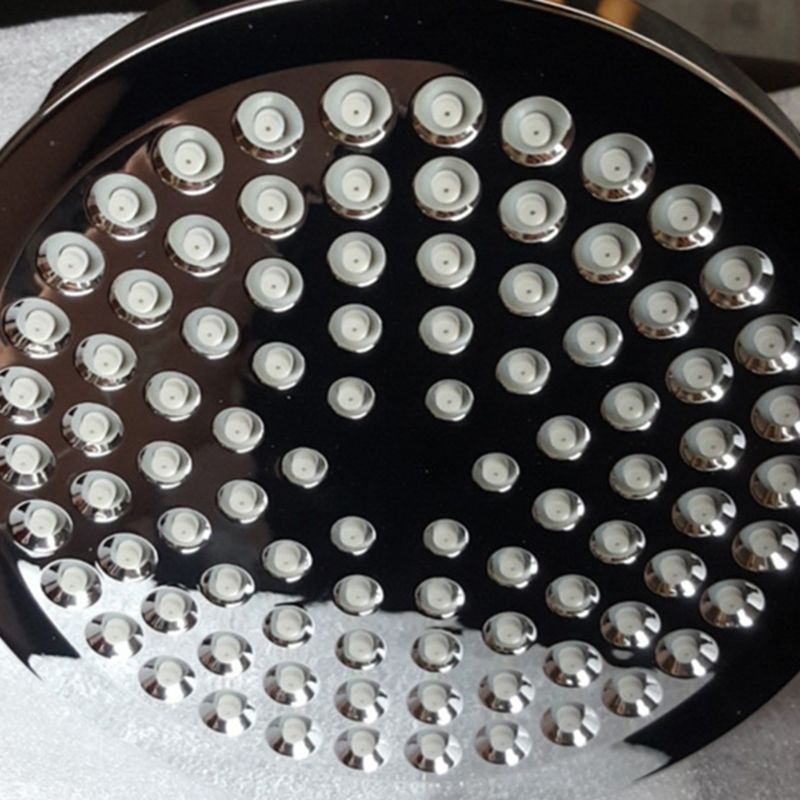 Modern Stainless Steel Wall Mount Round Shower Head Set