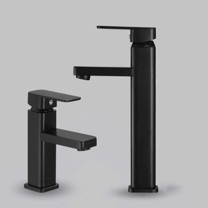 Commercial Stainless Steel Bathroom Faucet with Long Hose