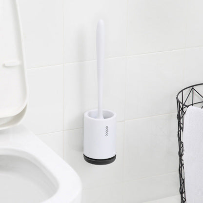 Easy Clean Toilet Brush with Holder